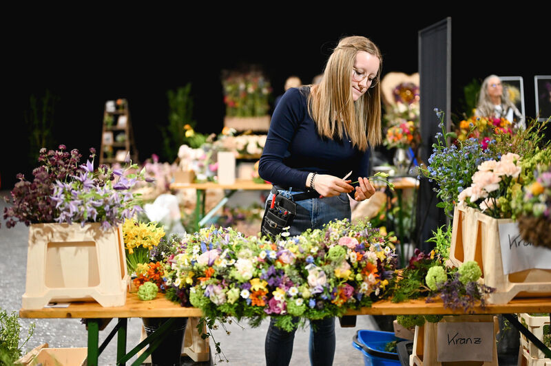 Floristennachwuchs zeigt sein Können
