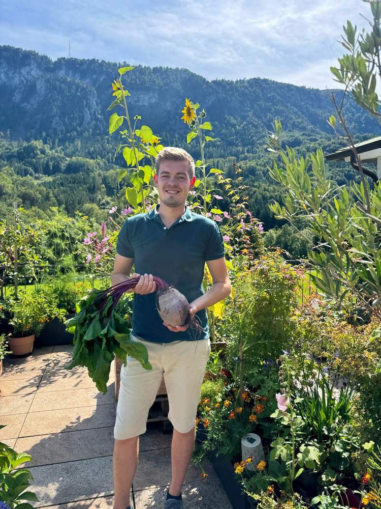 Florian Hödlmoser wieder mit eigenem Schaugarten dabei